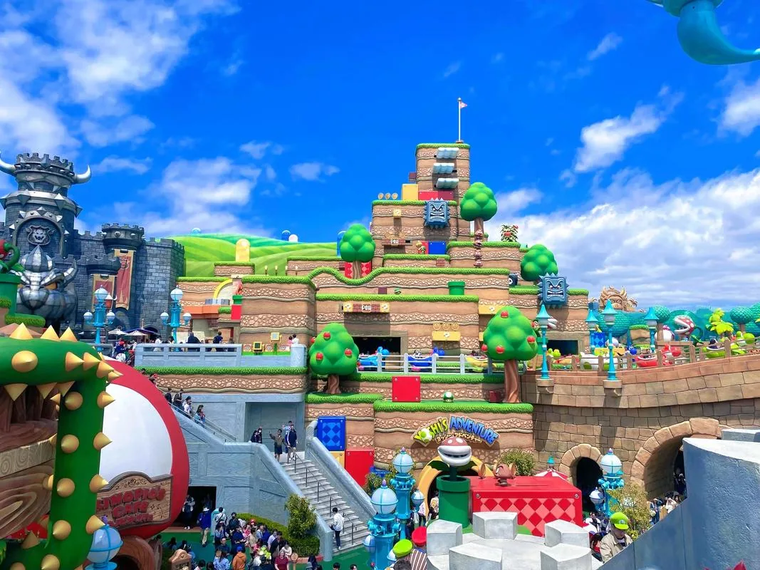 Nintendo World theme area
